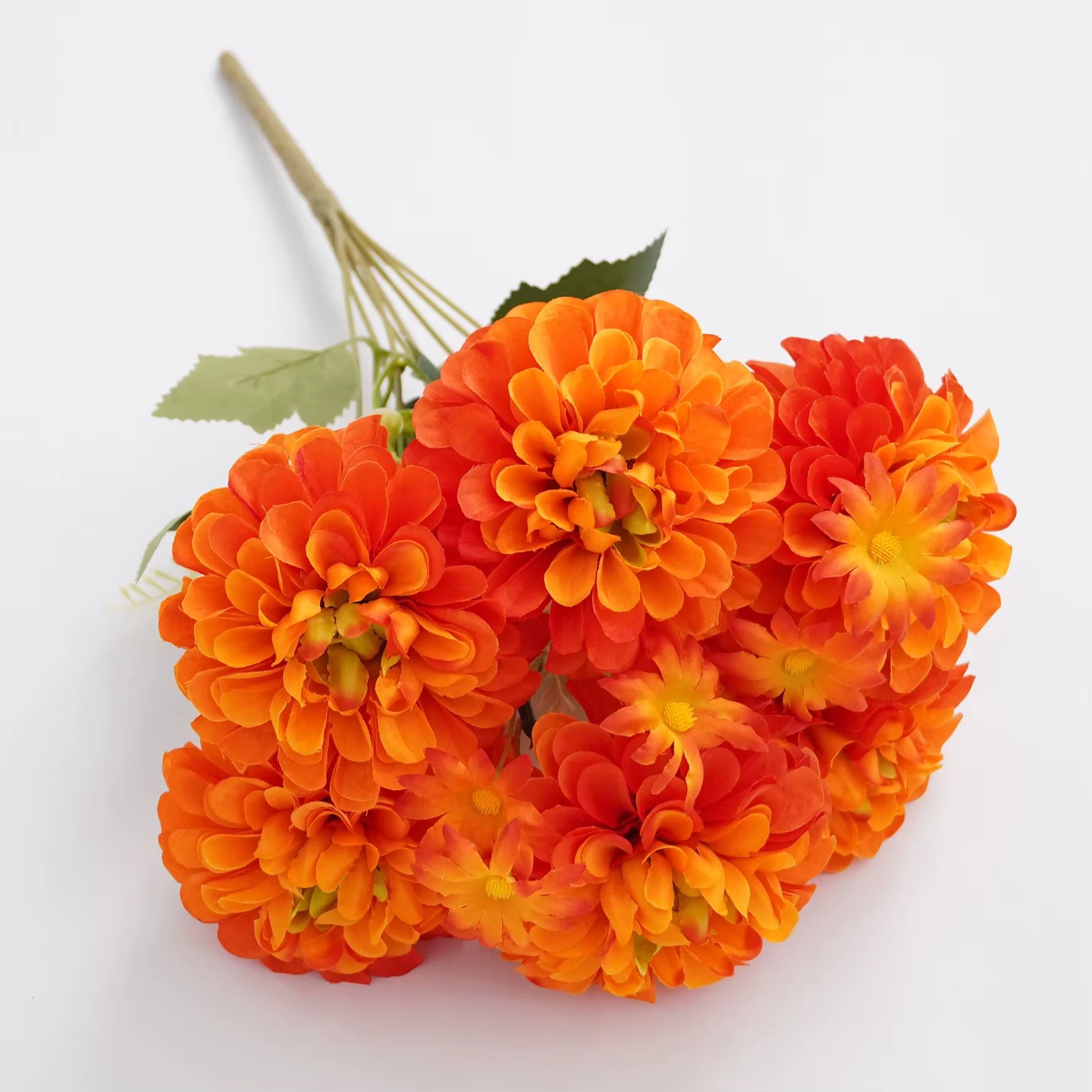 CHUXIN C8414 9 Têtes 1 Bouquet de Chrysanthèmes Artificiels pour Mariage