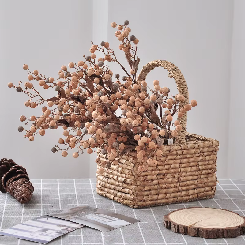 Bouquet de fruits de houx d'automne 40CM