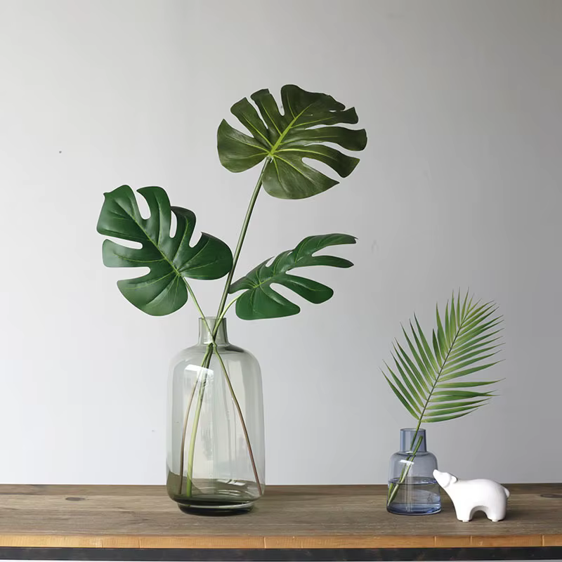 Plante artificielle de cuir chevelu de tortue pour la décoration de la maison
