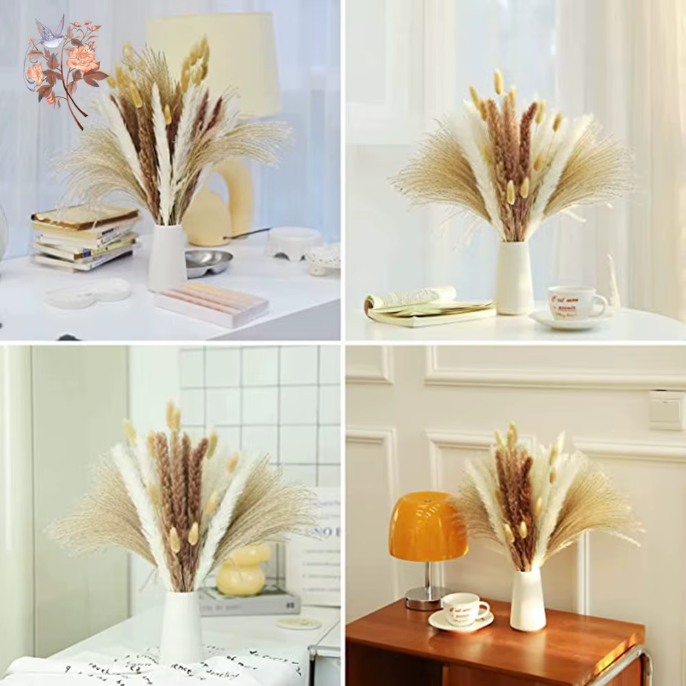 Bouquet de Fleurs vaccées Naturelles pour Décoration de Mariage