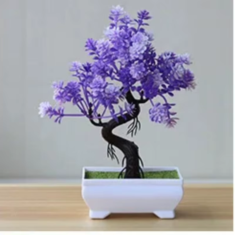 Petit arbre artificiel en pot