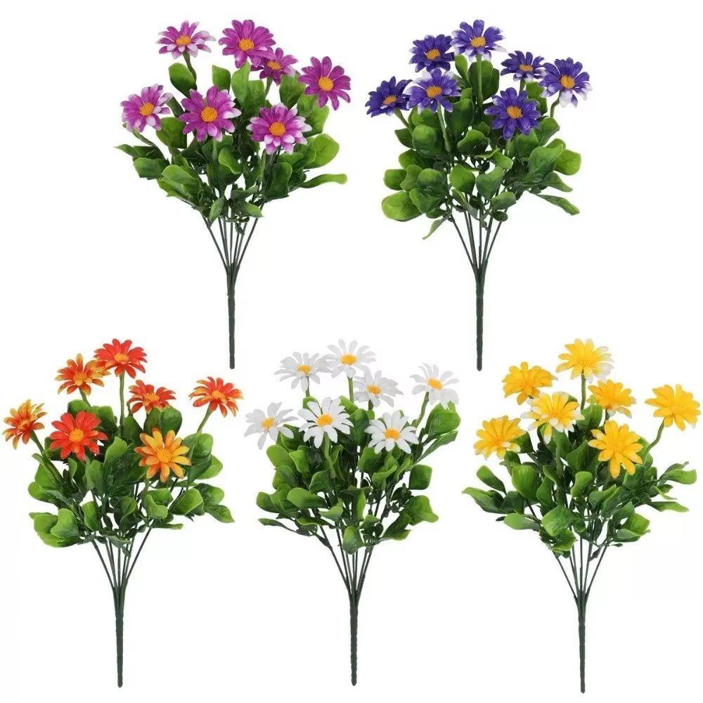 Fausses fleurs artificielles de marguerites