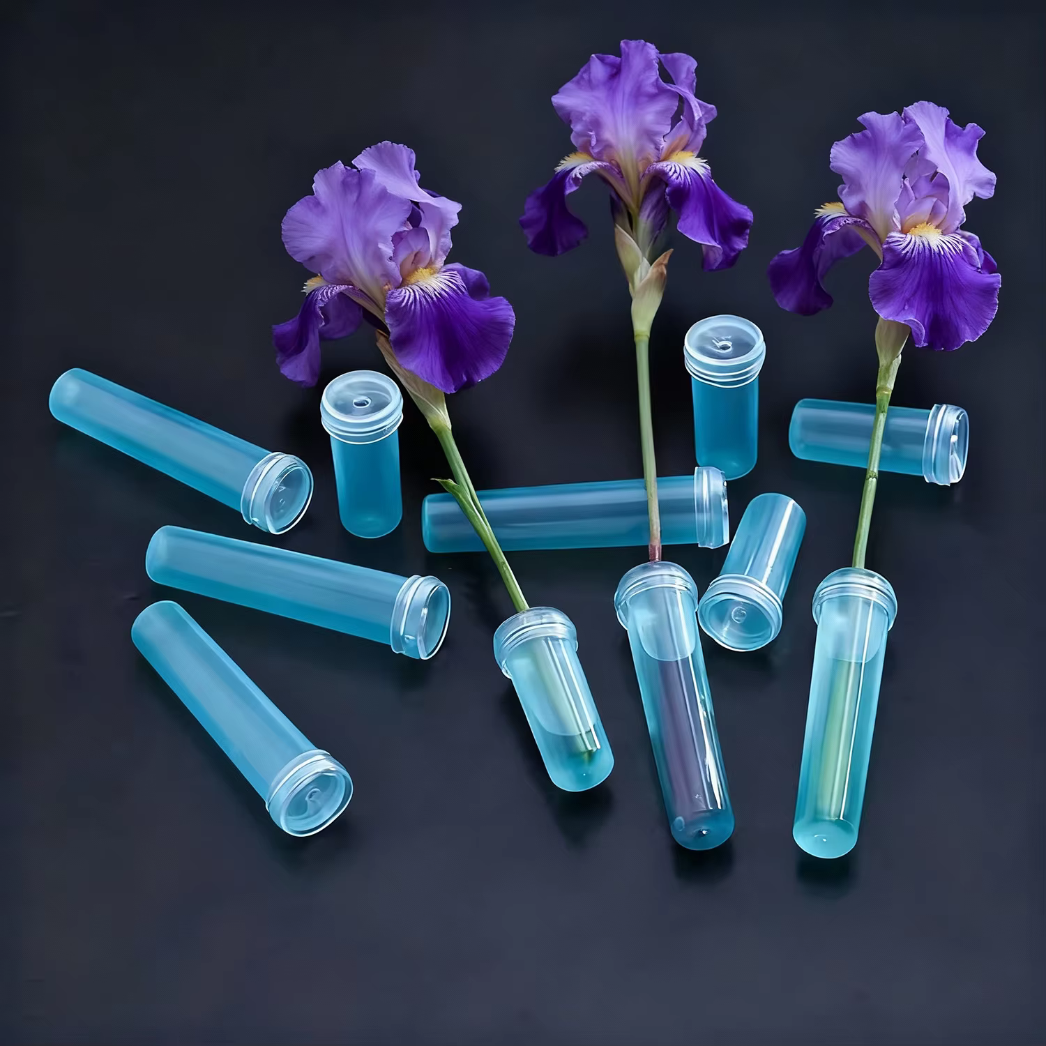 Tube de Nutrition de fleurs fraîches en plastique