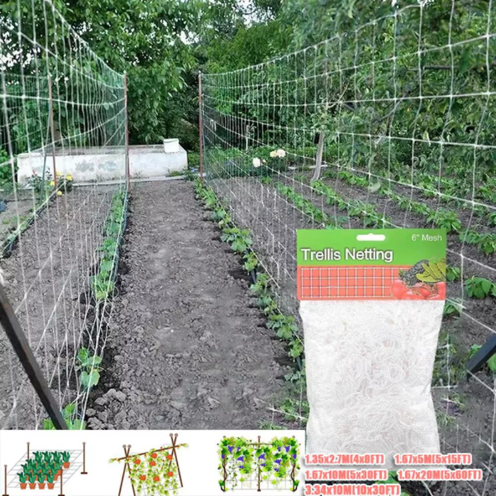 Filet d'escalade pour plantes horticoles