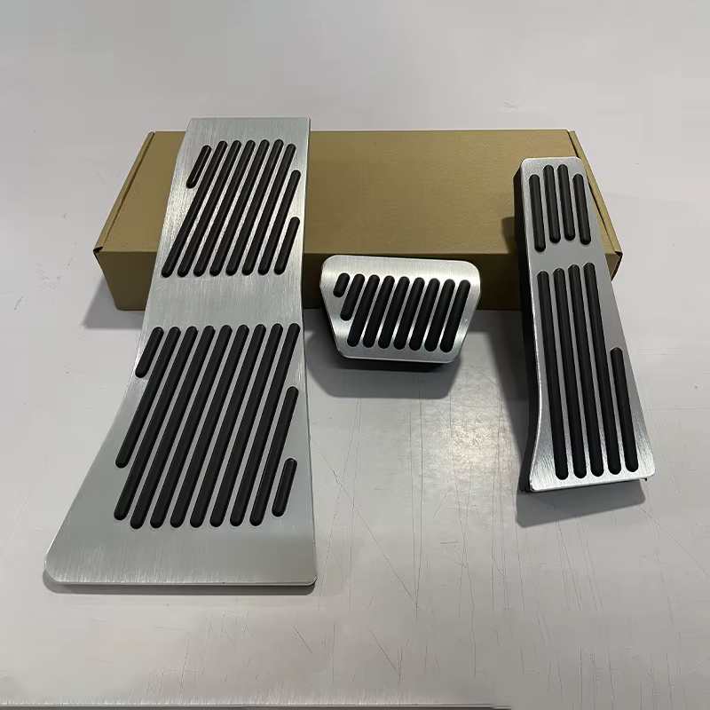 Accessoires de voiture pour BMW X5 X6 E70 E71 E72 F15 F16 F85 F86 repose-pieds en aluminium pédale accélérateur pédales de frein couverture tampons antidérapants