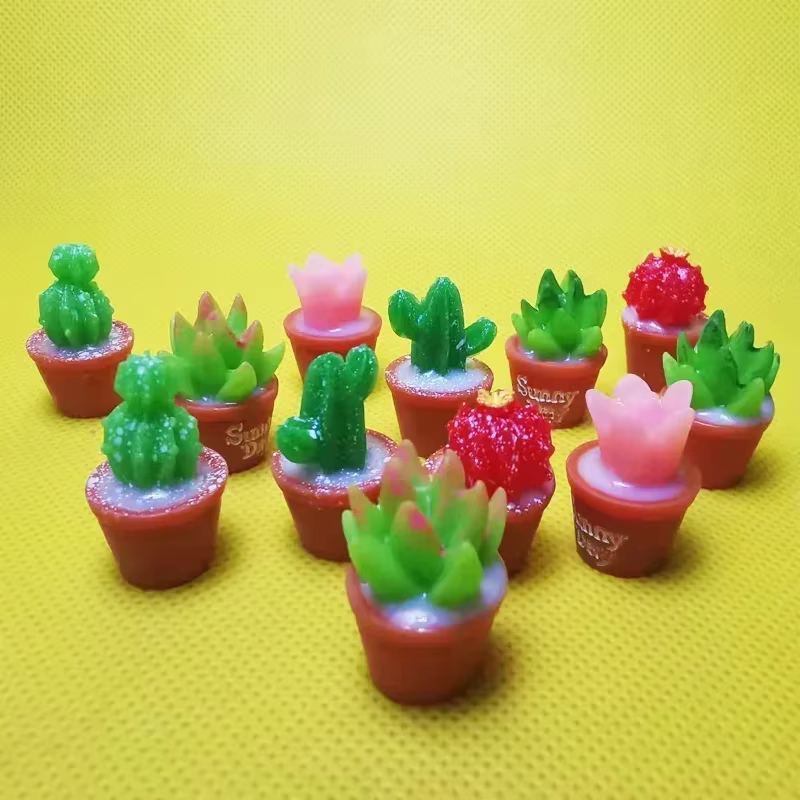 Plantes succulentes en résine
