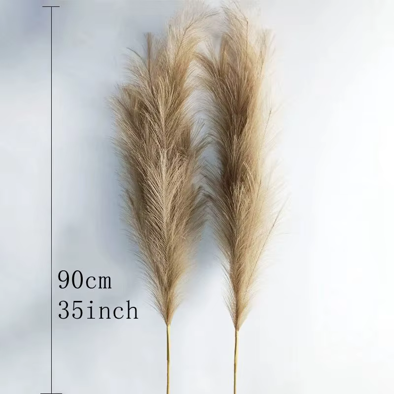 Grande pampa pelucheuse pour la décoration de la maison et de la chambre