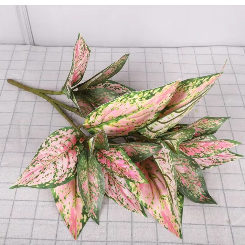 Plantes Artificielles en Plastique Colorées
