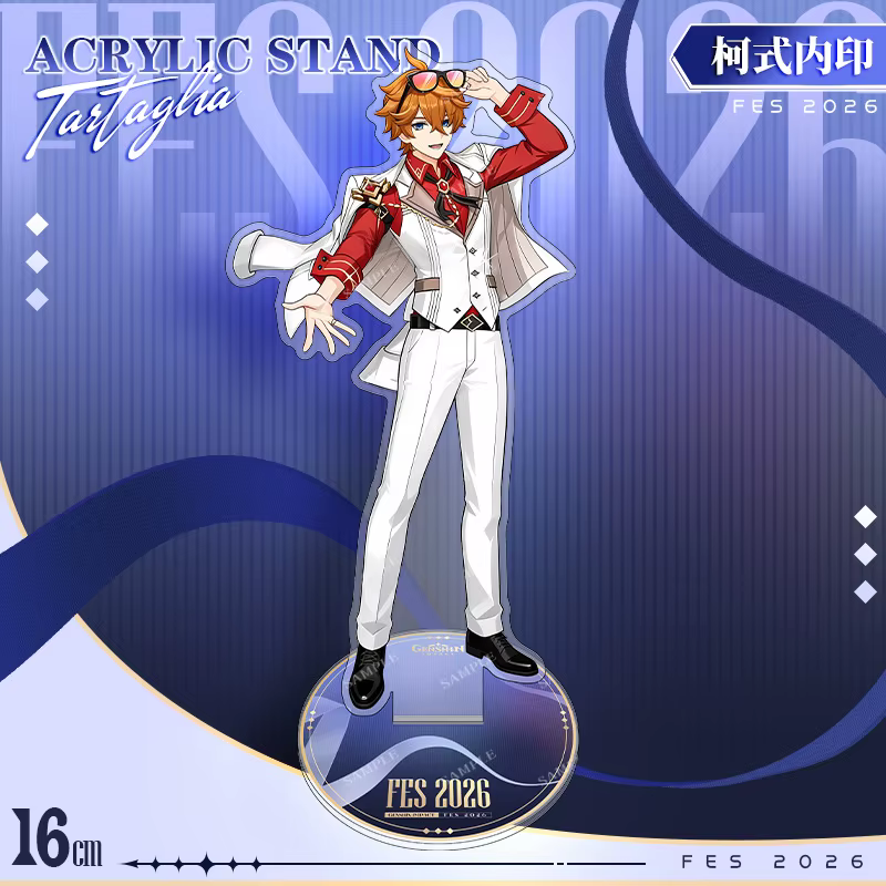 Jeu HoYo Yuanshen Impacting Nod-Krai Arlecchino Wanderer acrylique Standee Aino Lauma Flins accessoire de dessin animé cadeaux de Cosplay