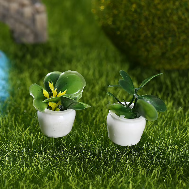 Mini arbre Miniature pour maison de poupée 1:12