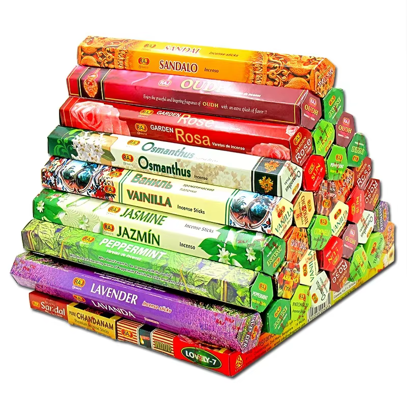 Y 20 bâtons inde lavande encens sandale méditation jasmin maison parfum chambre toilette bois d'agar ligne tibétaine aromathérapie