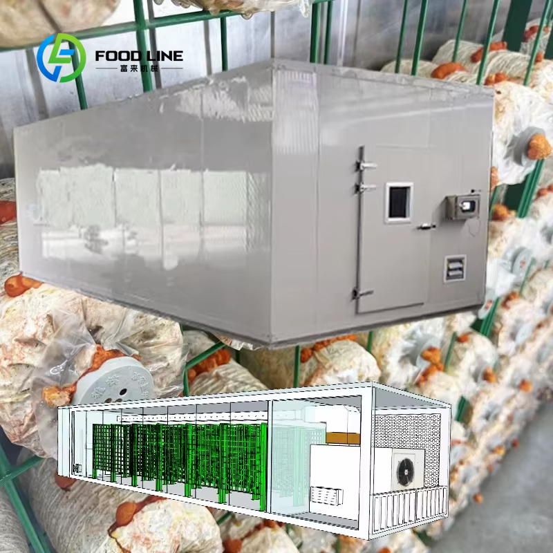 Conteneur de culture de champignons intelligent