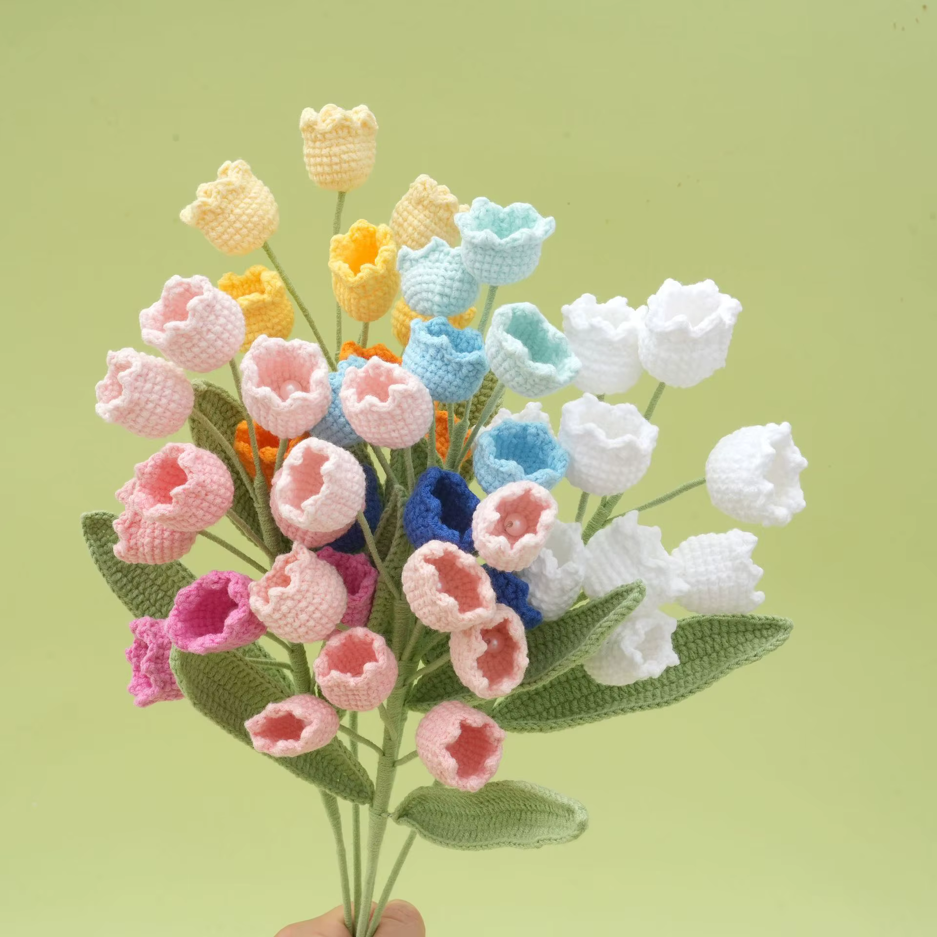 Bouquet de fleurs au crochet