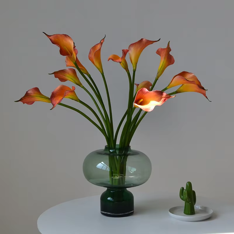 Fleurs artificielles de lys OligCalla