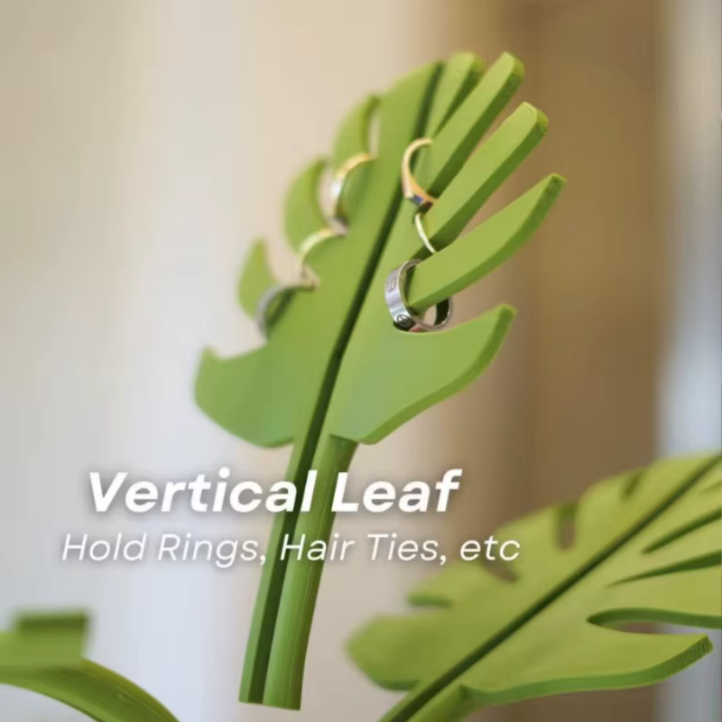 Dessous de verre en feuille de Monstera imprimé en 3D