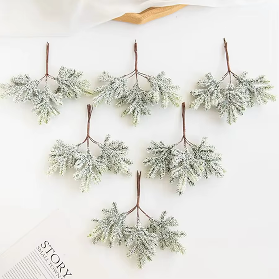 Plantes artificielles Branches D'or Avec Frost Arbre De Noël Table À Manger Centre Accueil Arrangements Jolie Mariage Scrapbooks Décor