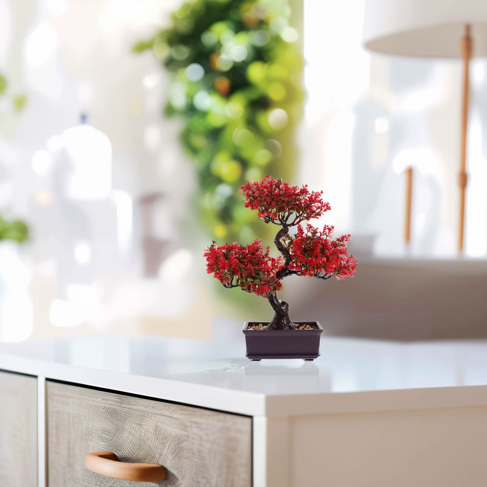 Fausses plantes en pot