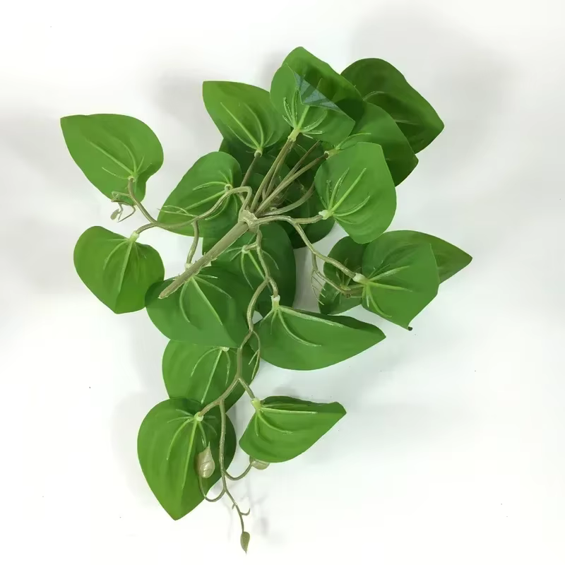 Terrarium artificiel plantes vigne tenture murale fleur rotin Simulation feuille en plastique