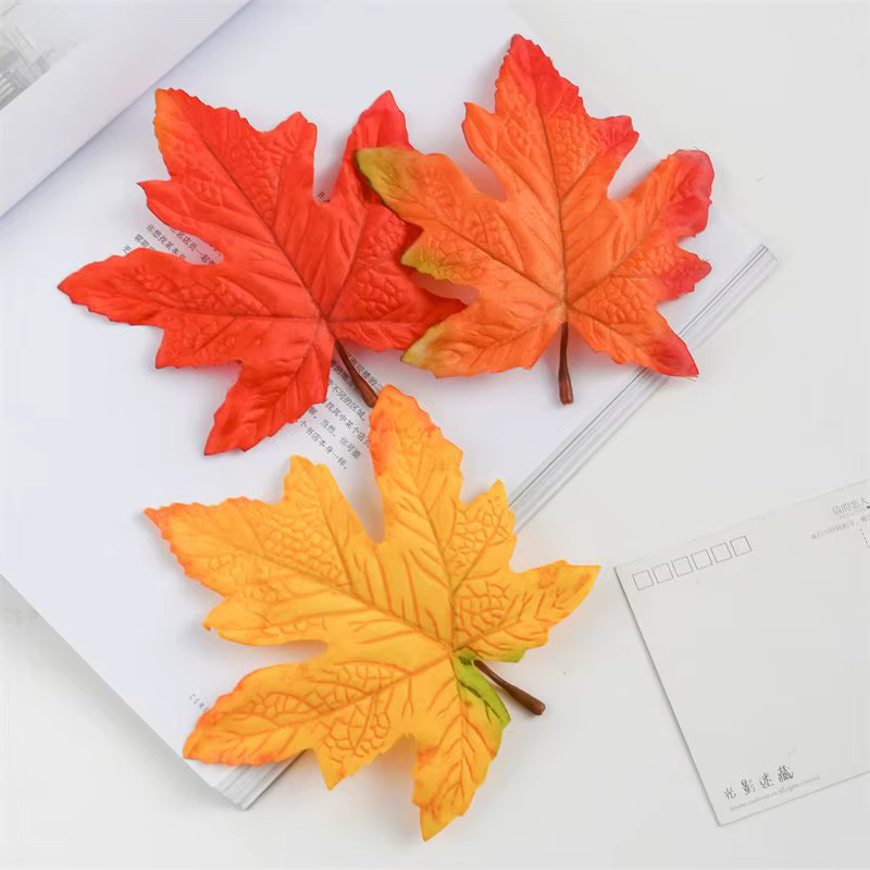 InjMaple-Guirxiété de plantes artificielles en feuilles