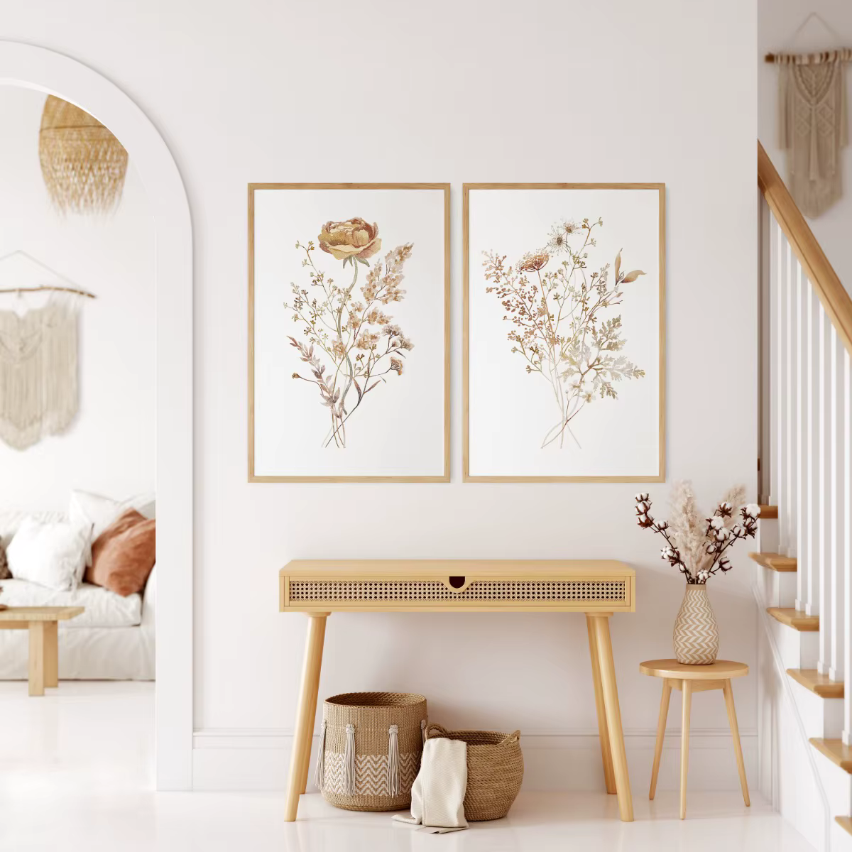 Ensemble d'affiches Boho