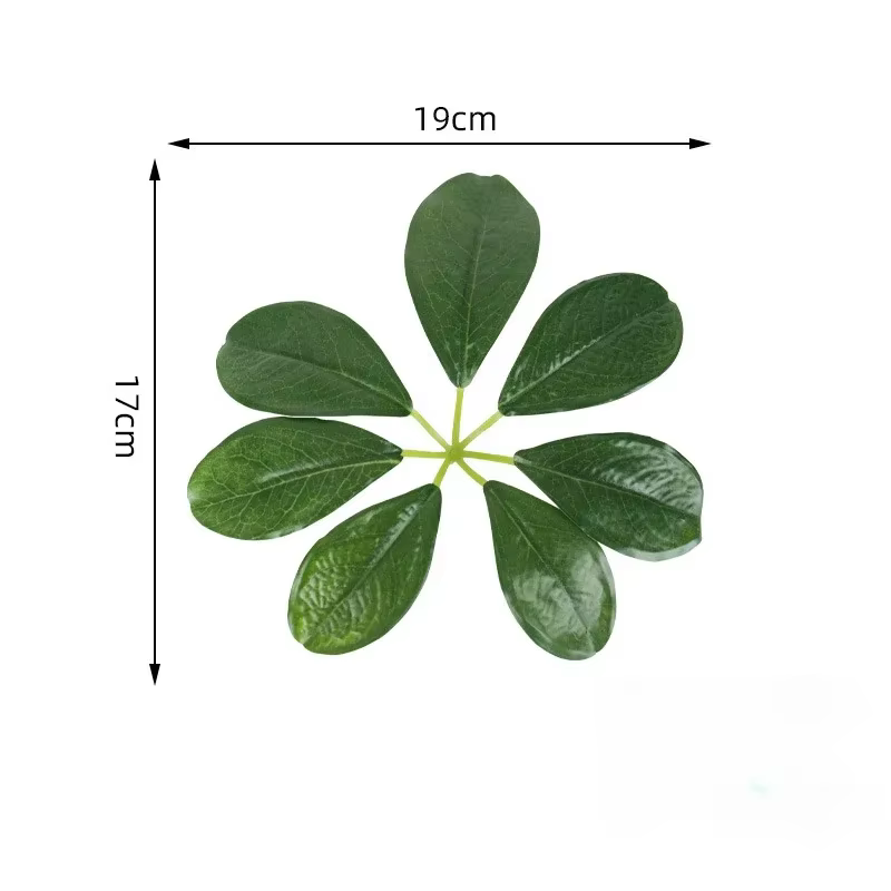 Plantes vertes artificielles en plastique