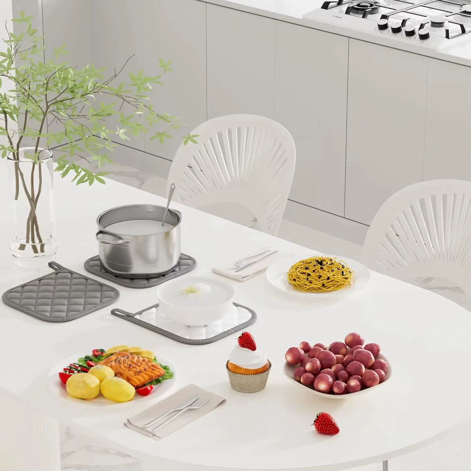 Porte-Pot en coton résistant à la chaleur
