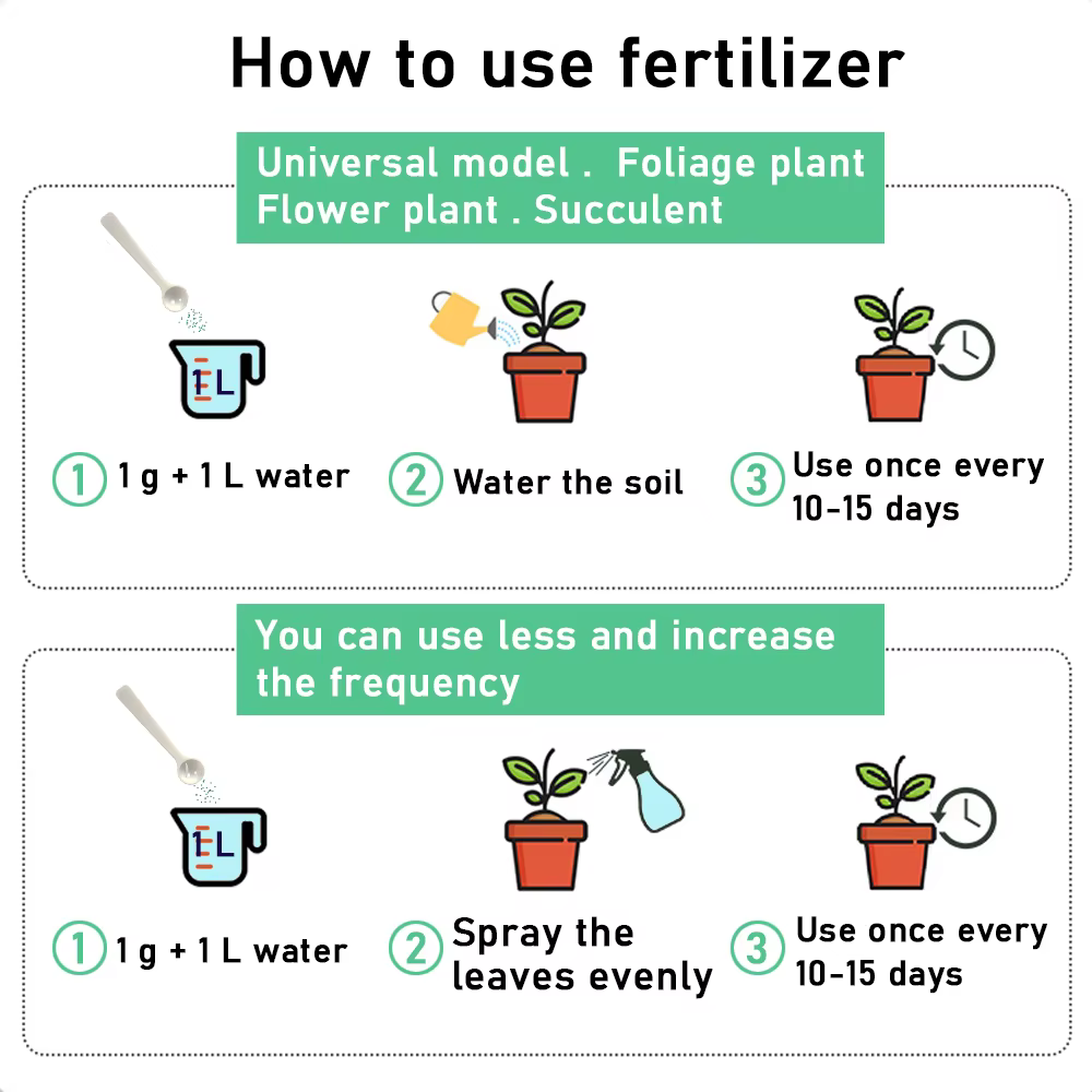 Engrais professionnels hydrosolubles pour fleurs