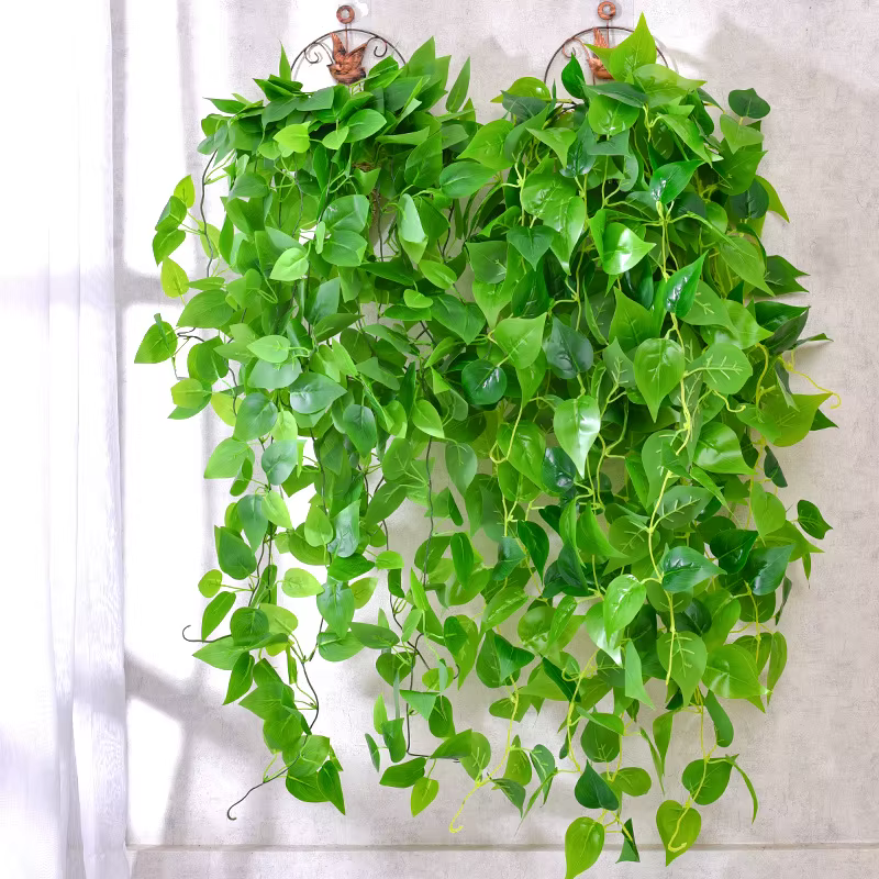 Guirlande de fausses feuilles de lierre artificielles