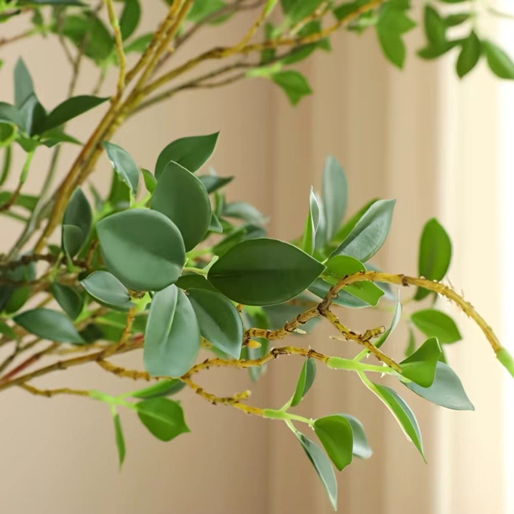 Lot de 3 feuilles de Ficus artificielles de 73 cm
