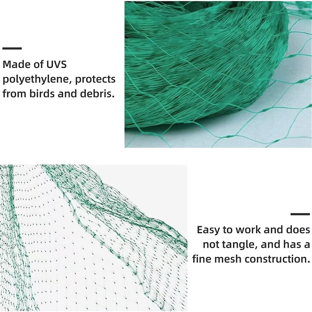 Filet de jardin en nylon pour protéger les plantes