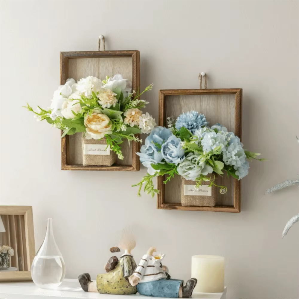 Cadre photo 3D en bois fait main