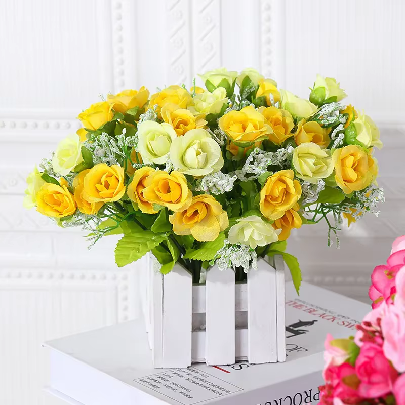 Roses Artificielles en Diamant