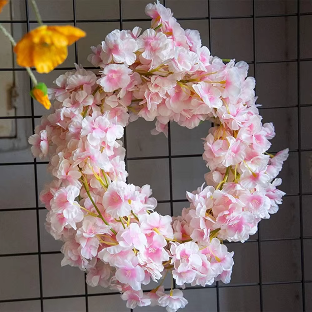 Fleurs de cerisier artificielles de 180 cm
