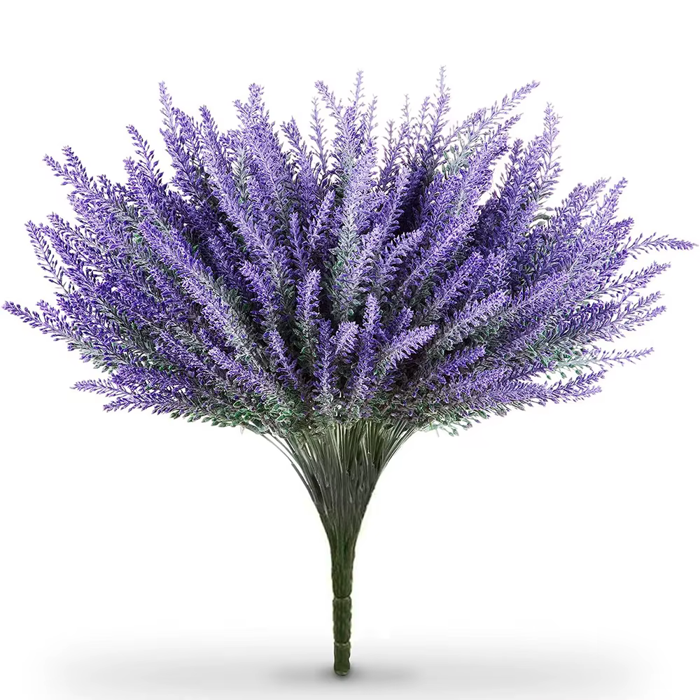 Fausses fleurs de lavande artificielles