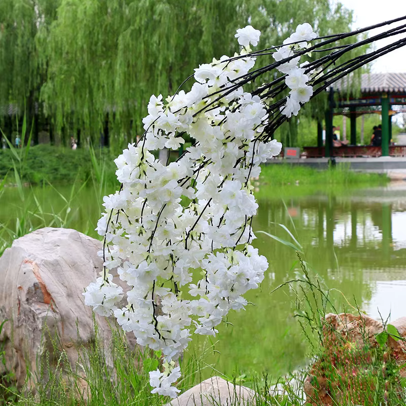 Simulation de vigne cerise artificielle