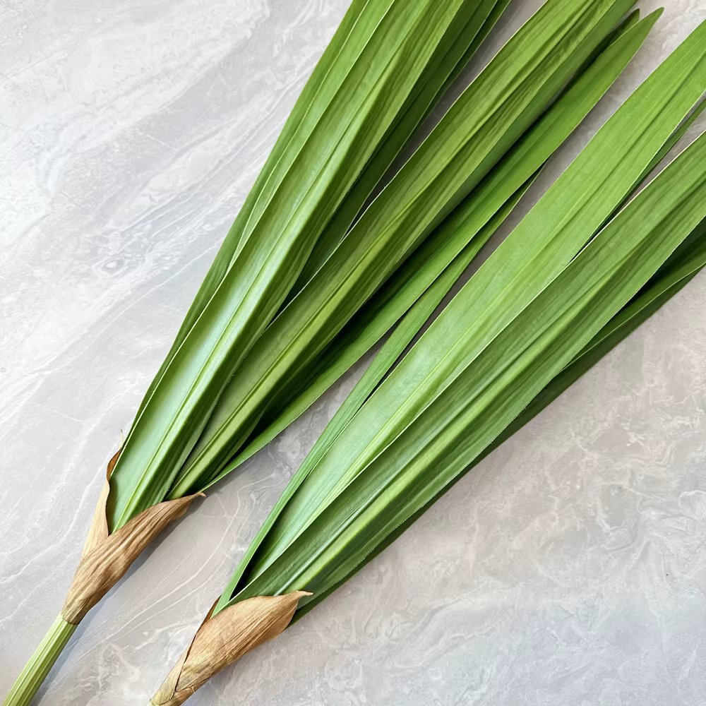 Feuilles d'orchidées épée artificielles