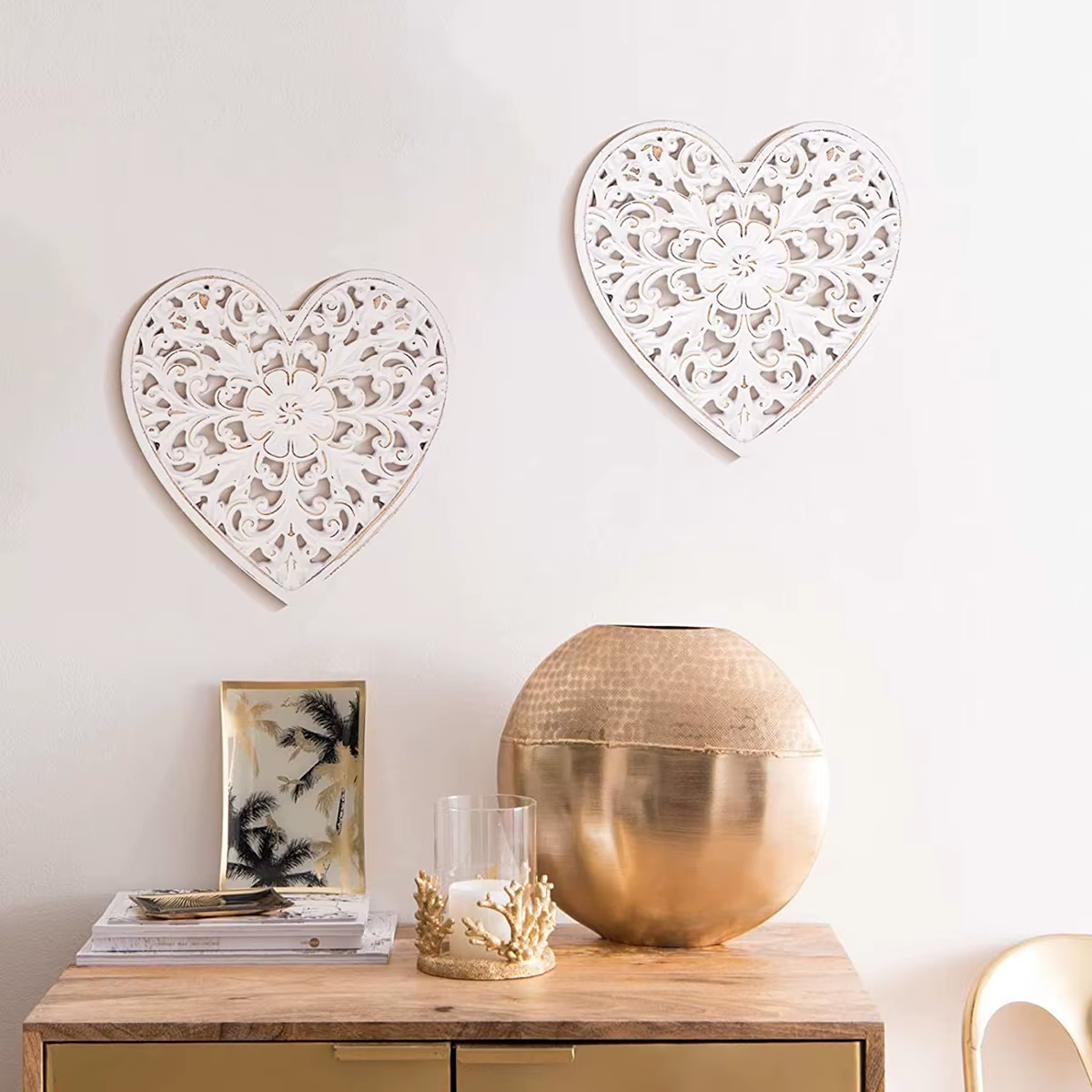 Décoration murale en bois