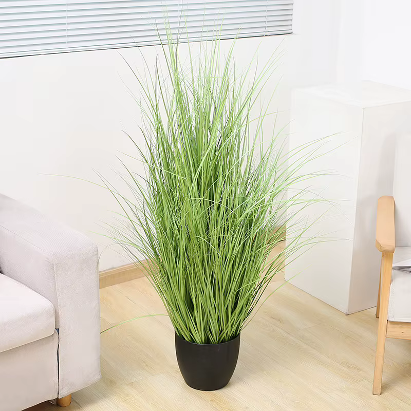 Grandes plantes artificielles pour la décoration de jardin de mariage