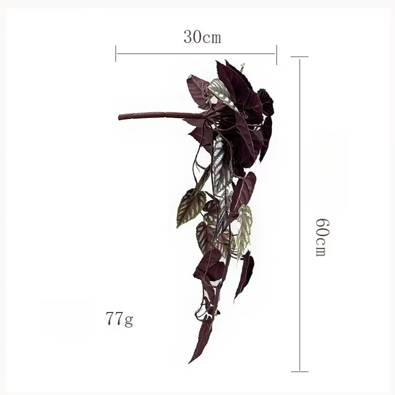 3 plantes artificielles en soie