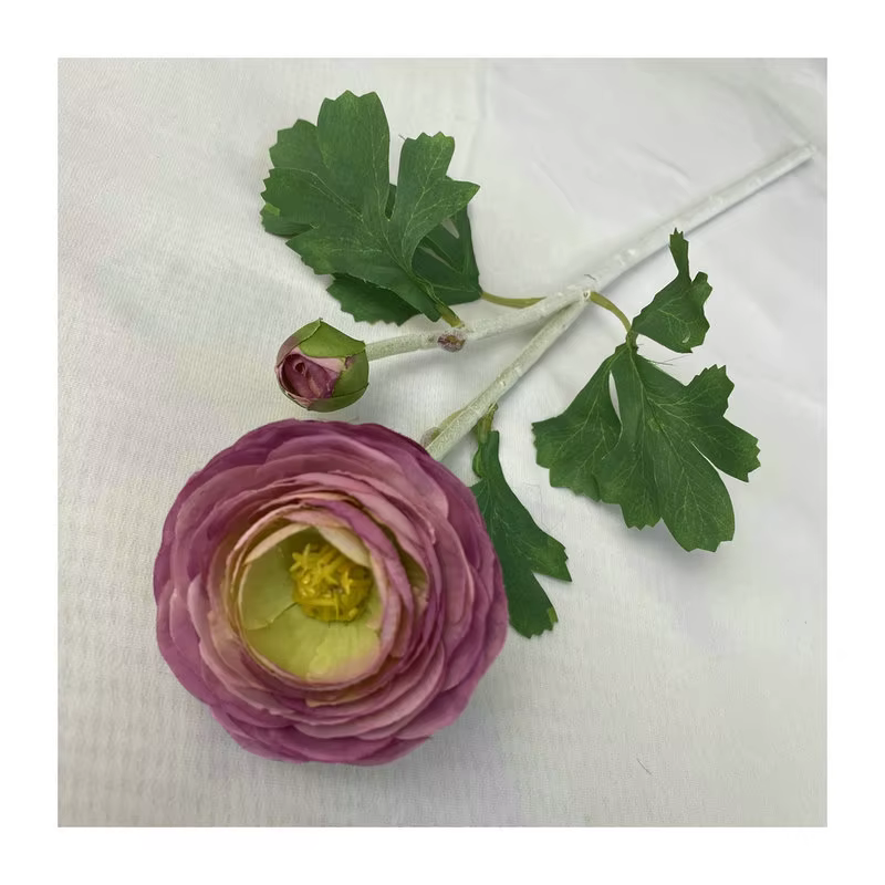 Bouquet de roses artificielles en soie