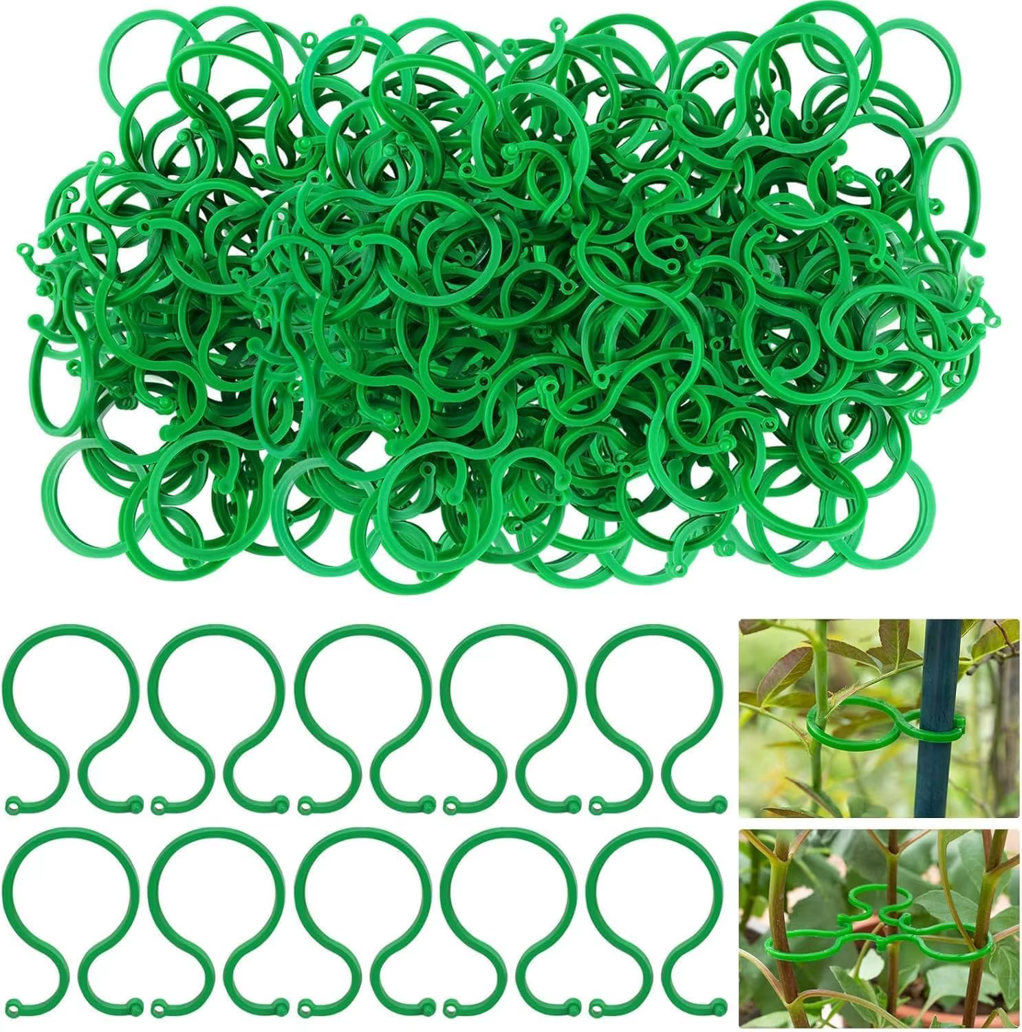 Clips de jardinage pour plantes grimpantes