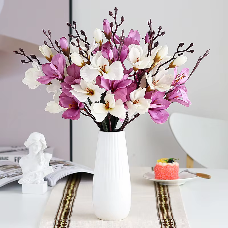 Bouquet de magnolia Gladiolus artificiel