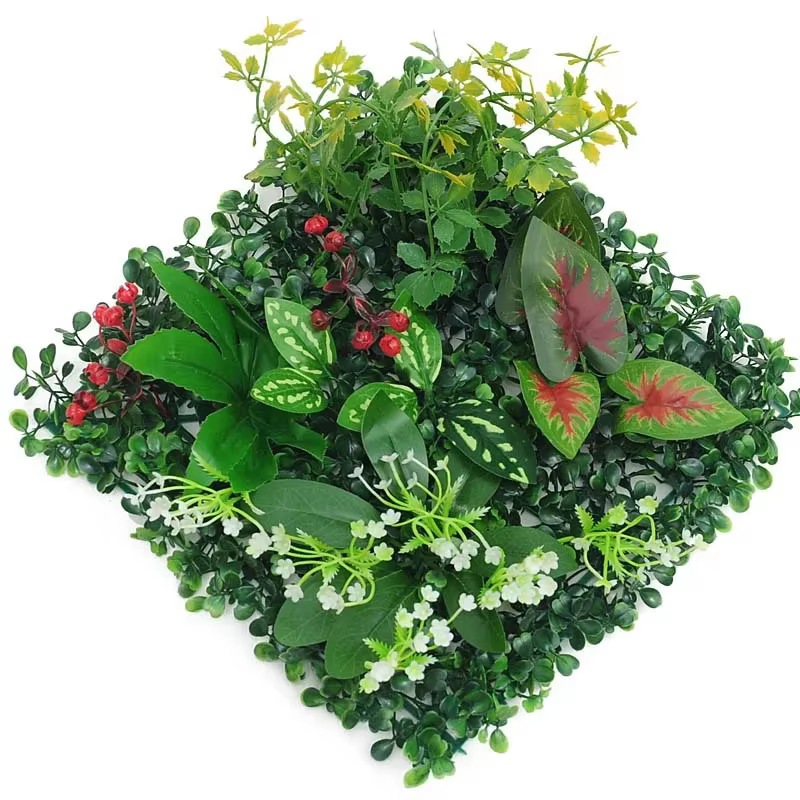 Pelouse artificielle en plastique 25x25cm