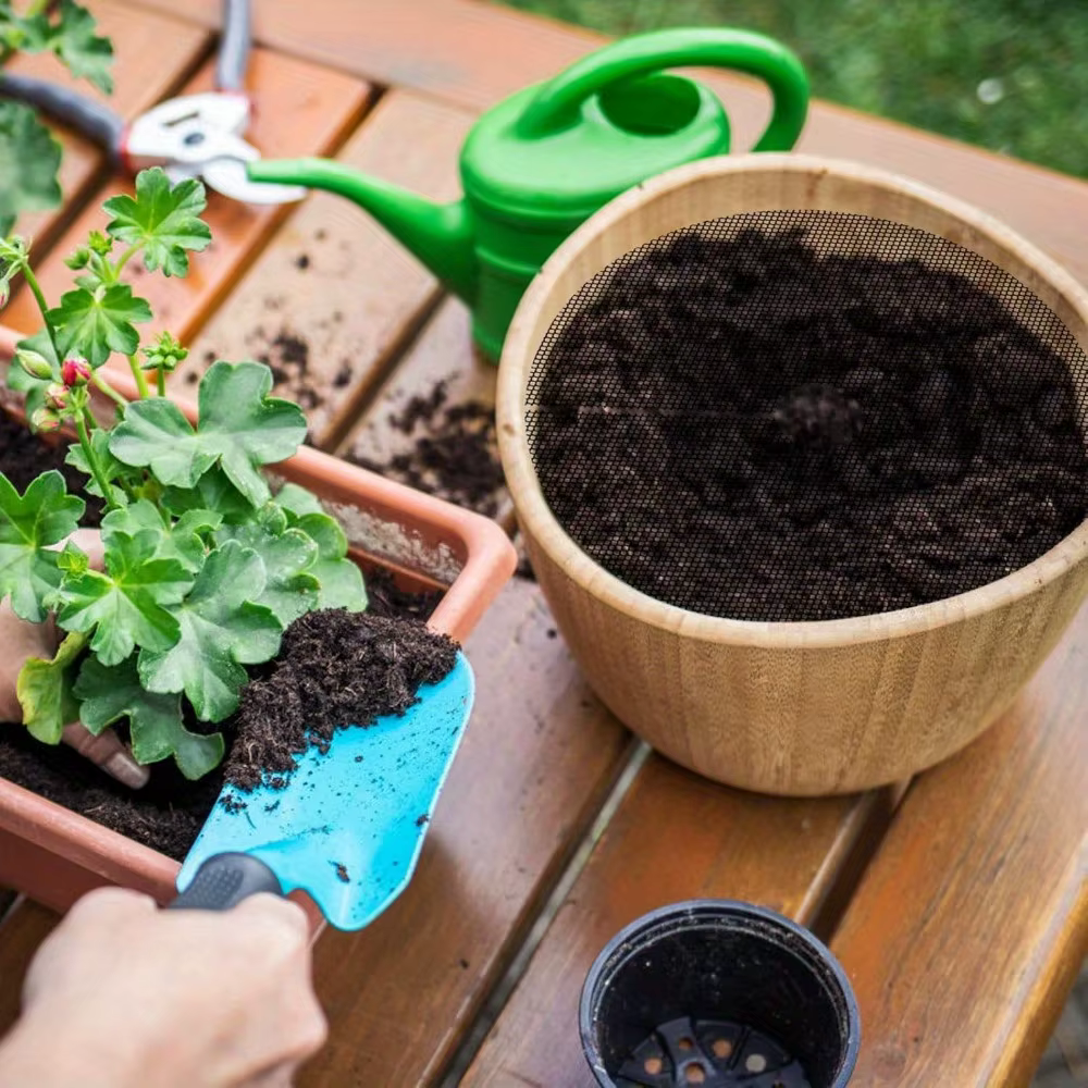 4 couvertures de pots de plantes découpables - Barrières en maille pour protéger