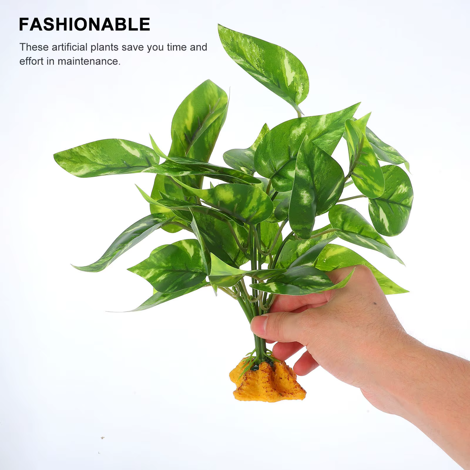 Plantes artificielles pour terrarium