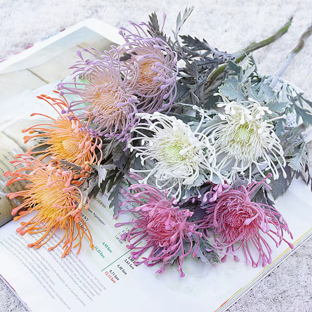 Branche de fleurs artificielles