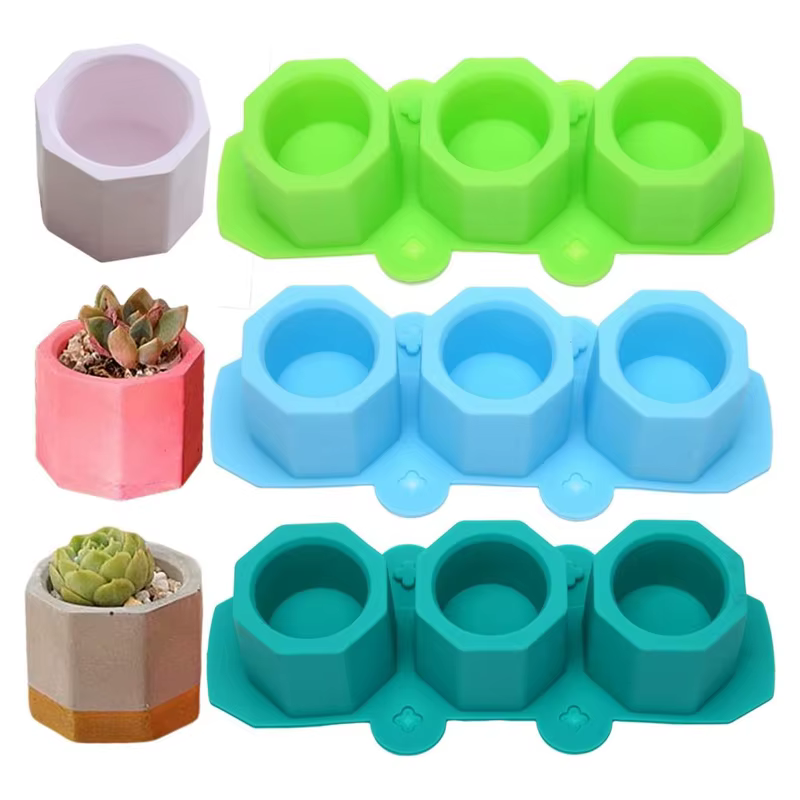Moules en silicone pour pots de fleurs, adaptés à la plantation de fleurs, bricolage, arôme ci-après les et décoration intérieure de la maison
