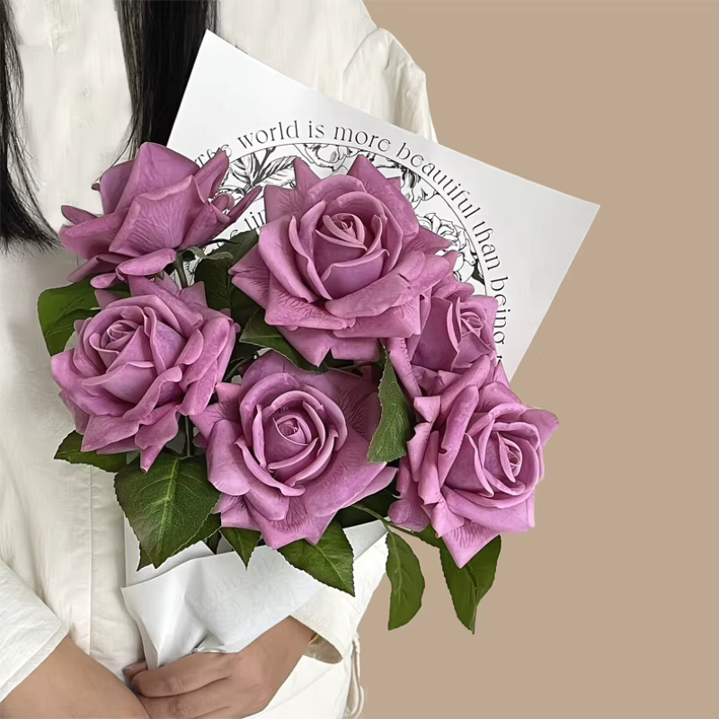 Grande Rose artificielle hydratante