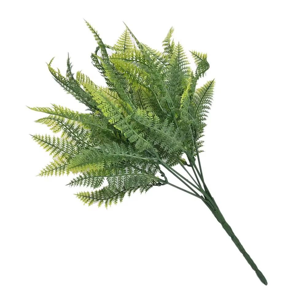 Plantes artificielles de fougère à 7 branches