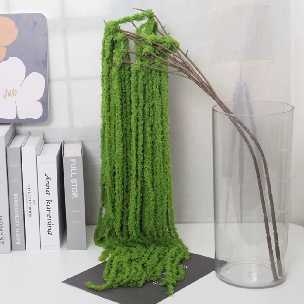 Plante suspendue artificielle multicolore de haute qualité en fil de soie
